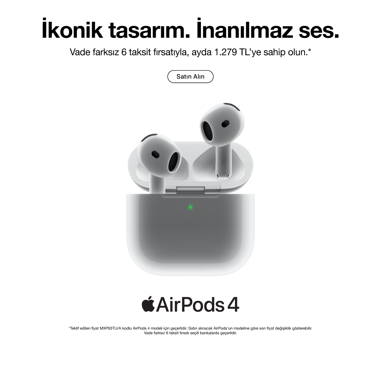 İkonik tasarım. İnanılmaz ses.