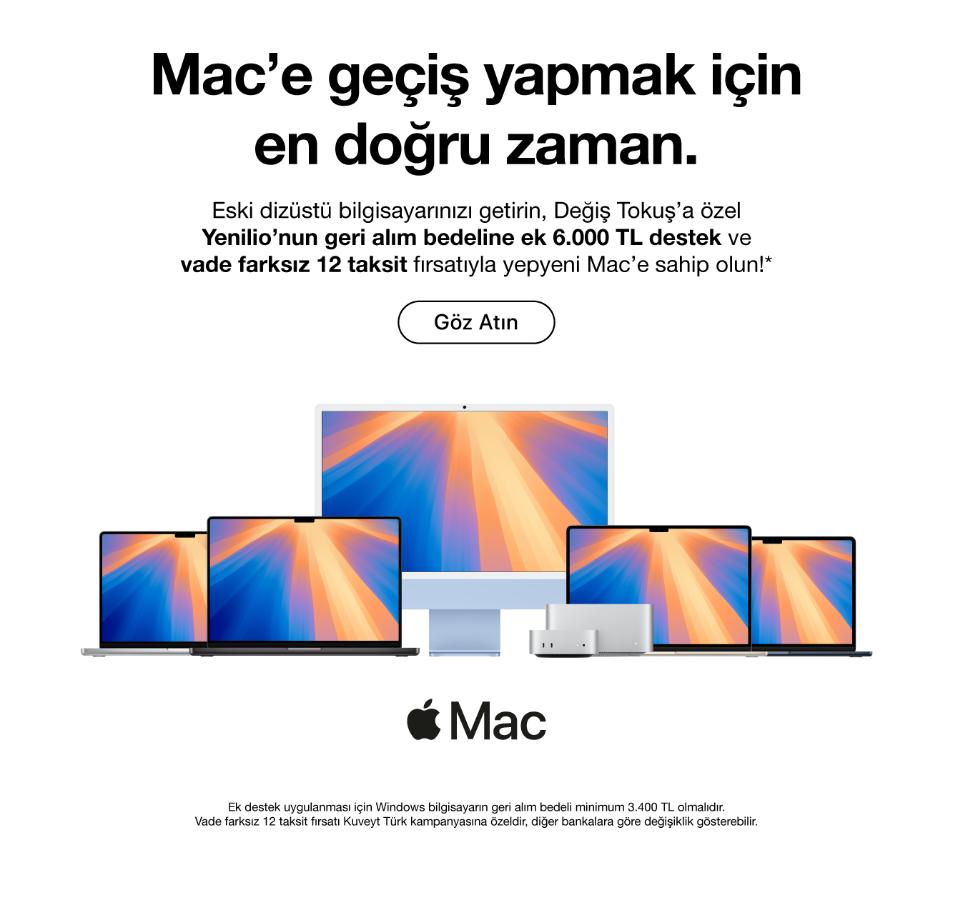 Mac'e Geçiş yapmak için en doğru zaman